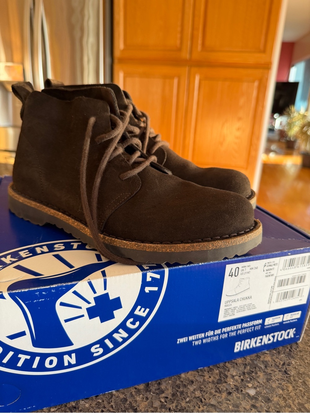 Birkenstock Uppsala Chukka Boots size 9 EUR 40